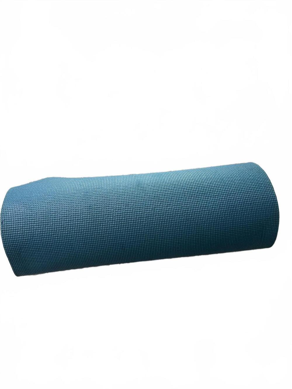 Blue Yoga Mat with Textured Surface for Enhanced Grip